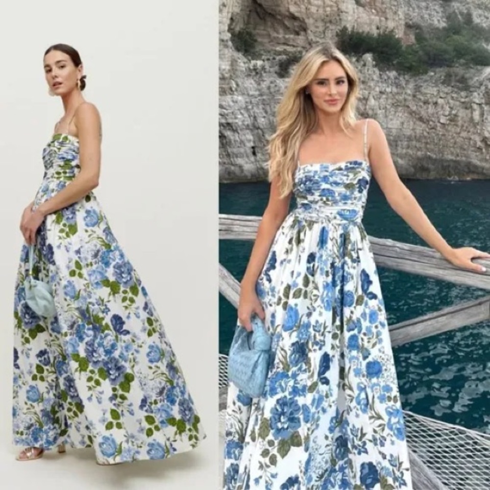 ISO Reformation Kastoria Dress - Lucca Print